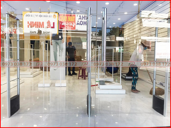 Lắp đặt cổng từ an ninh tại Đồng Nai cho shop thời trang