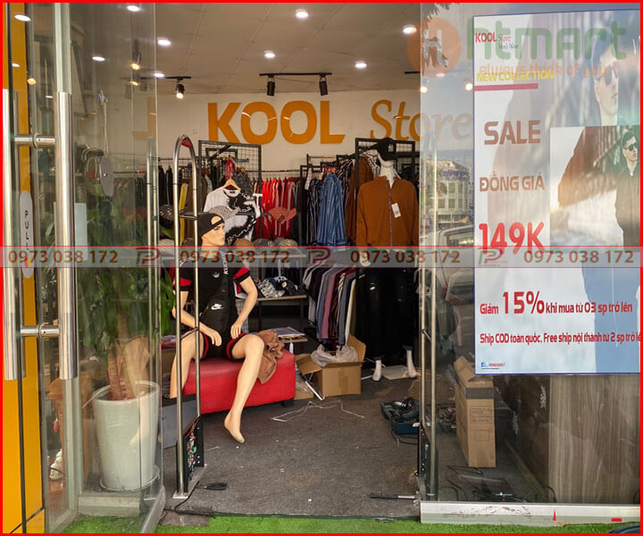 Lắp đặt cổng từ an ninh tại Đồng Nai cho shop quần áo
